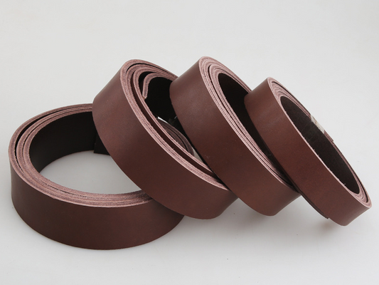 120-130cm Long Antique Look Saddle Tan 3.0-3.5mm thick Cowhide Full Grain Leather Strap various width belt collar bag guitar strap embossing